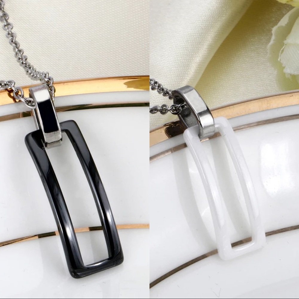 Unisex Simple Style Stainless Steel Pendant Neckla